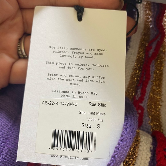 NWT Rue Stiic Knit Pant in size S - Picture 4 of 7